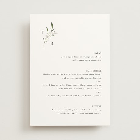 Menus