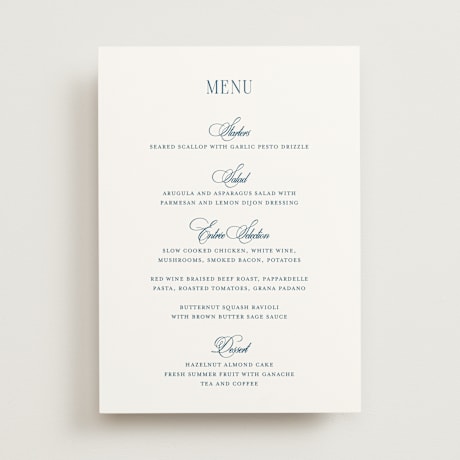 Menus