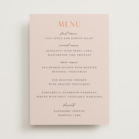 Menus