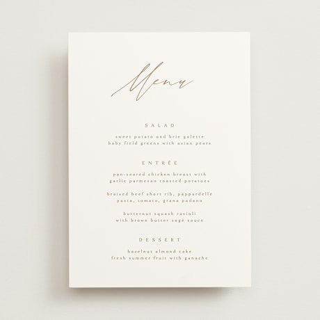 Menus