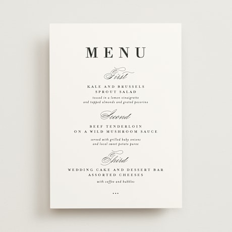 Menus