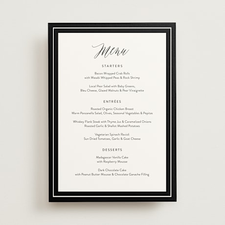 Menus