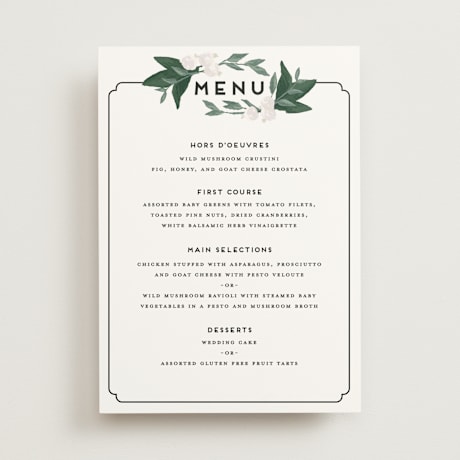 Menus