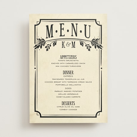 Menus