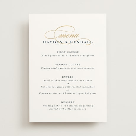 Menus