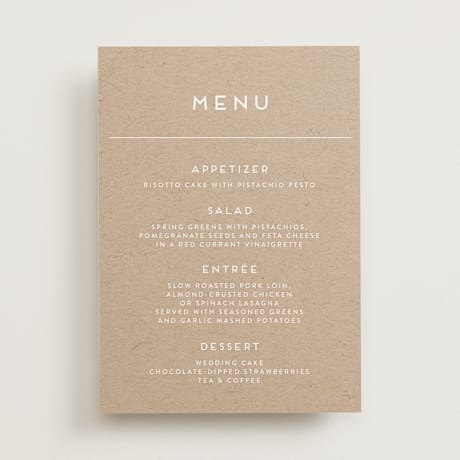 Menus