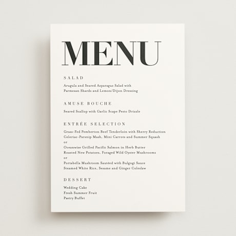 Menus