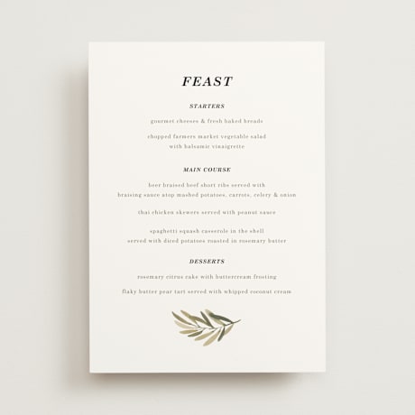 Menus