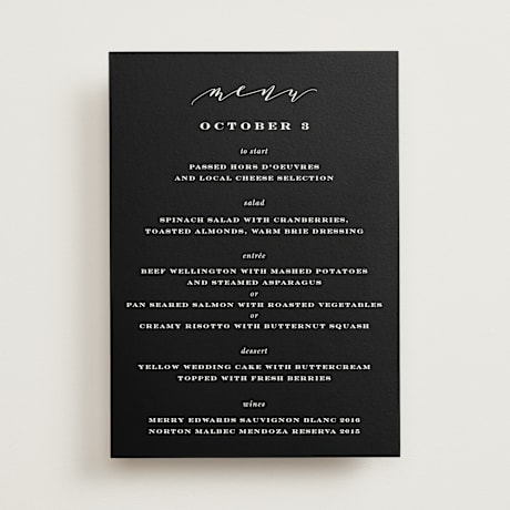 Menus