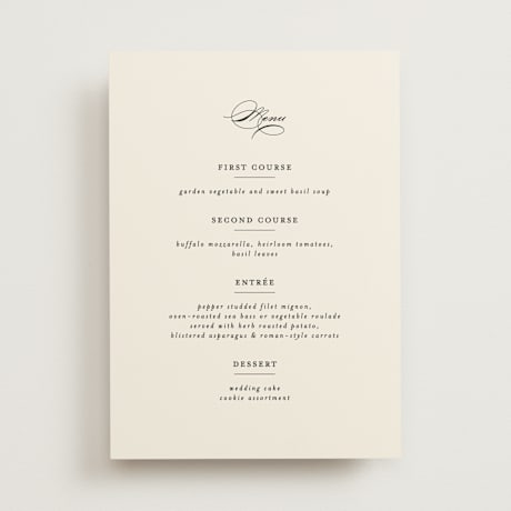 Menus