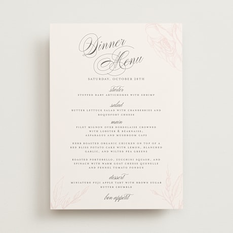 Menus