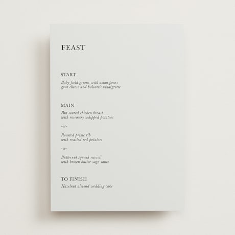 Menus
