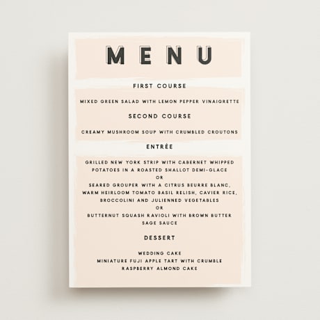 Menus