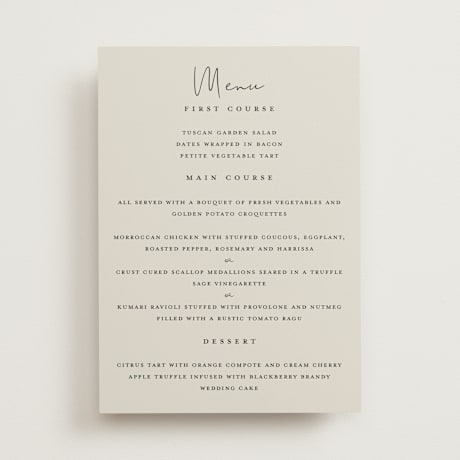 Menus