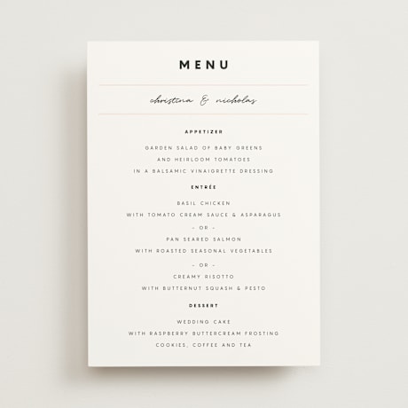 Menus