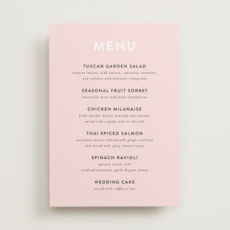 Menus