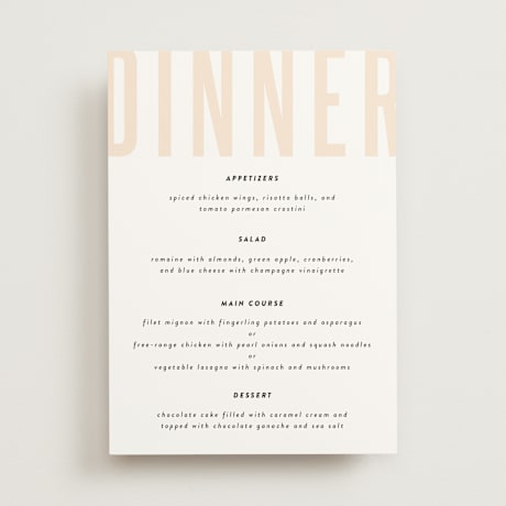 Menus