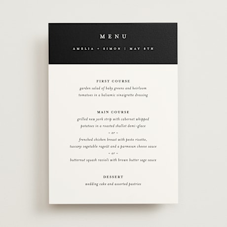 Menus