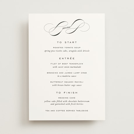 Menus
