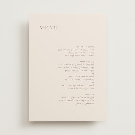 Menus