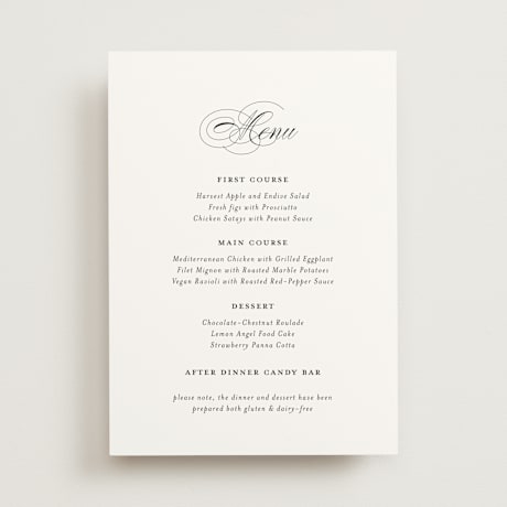 Menus