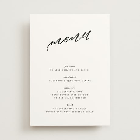 Menus