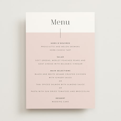 Menus