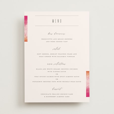 Menus
