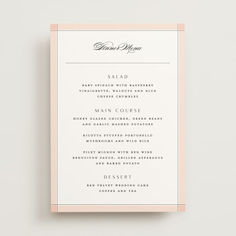 Menus