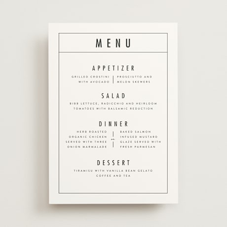 Menus