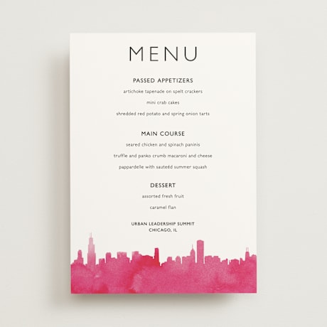 Menus