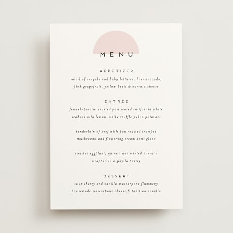 Menus