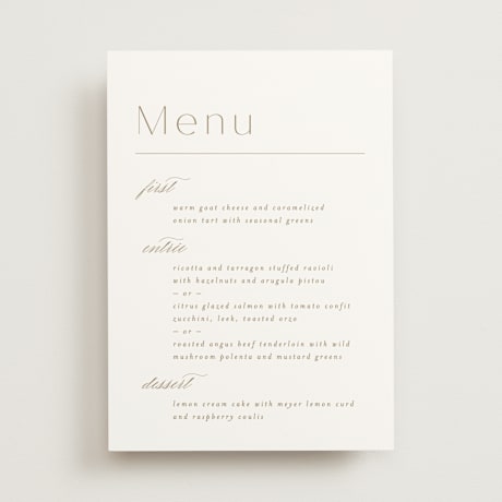 Menus