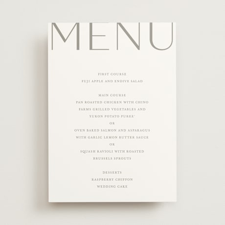 Menus