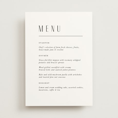 Menus