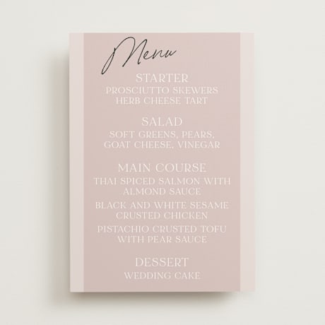Menus