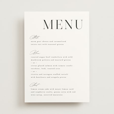 Menus