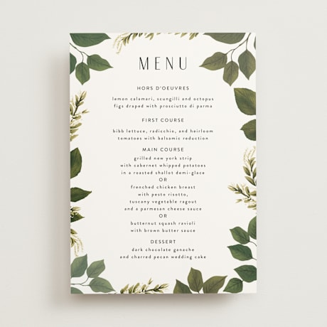 Menus