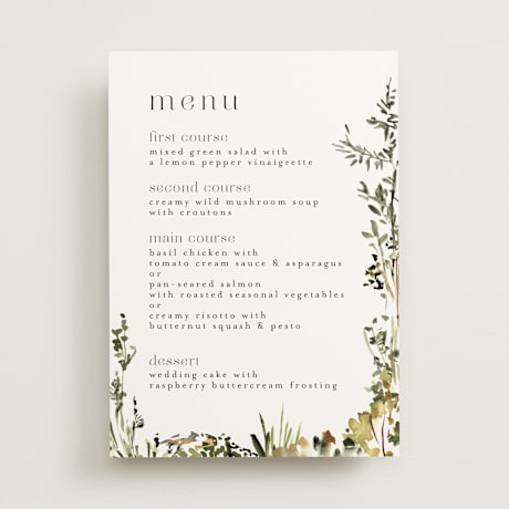 Menus