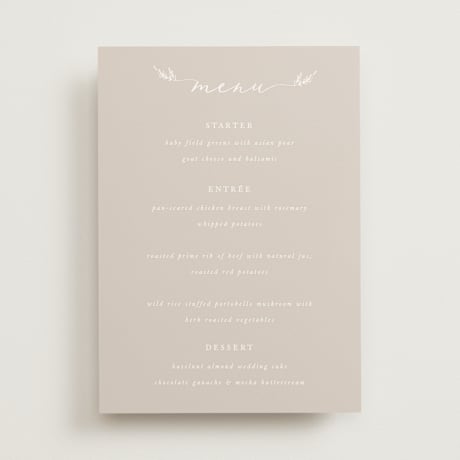 Menus