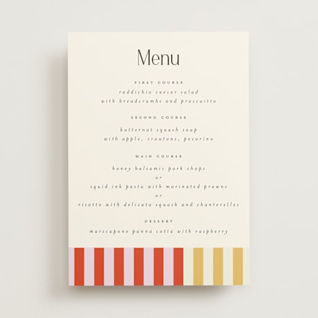 Menus
