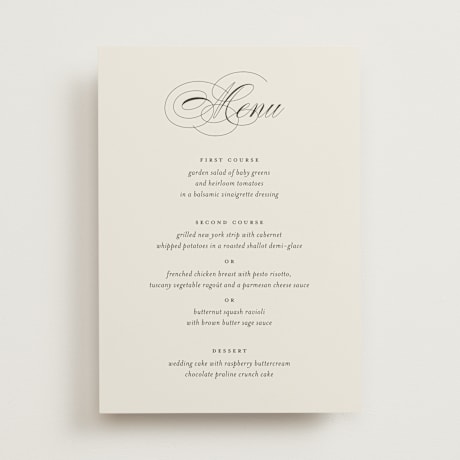 Menus