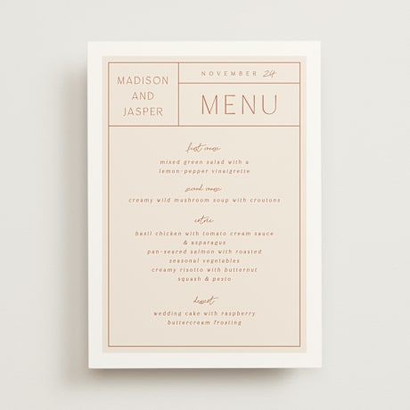Menus