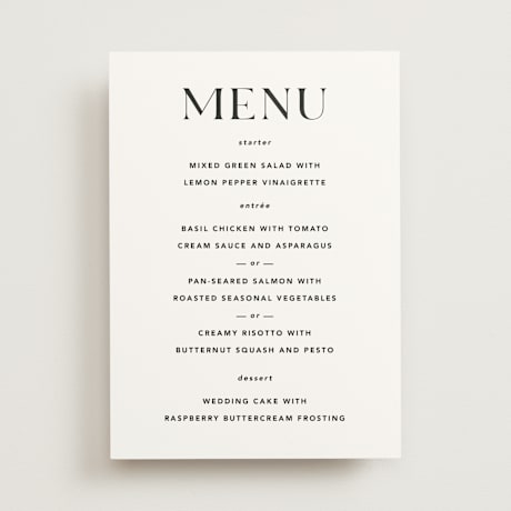 Menus