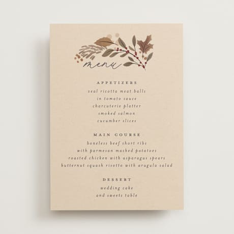 Menus