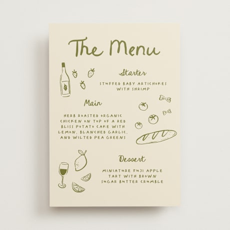 Menu Signs