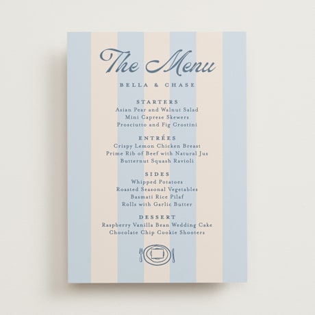 Menu Signs
