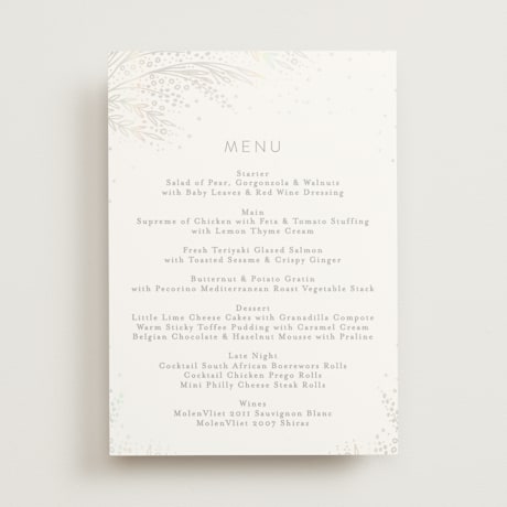 Gloss-Press Menus