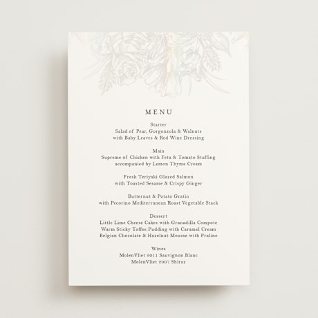 Gloss-Press Menus