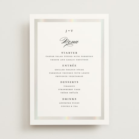 Gloss-Press Menus